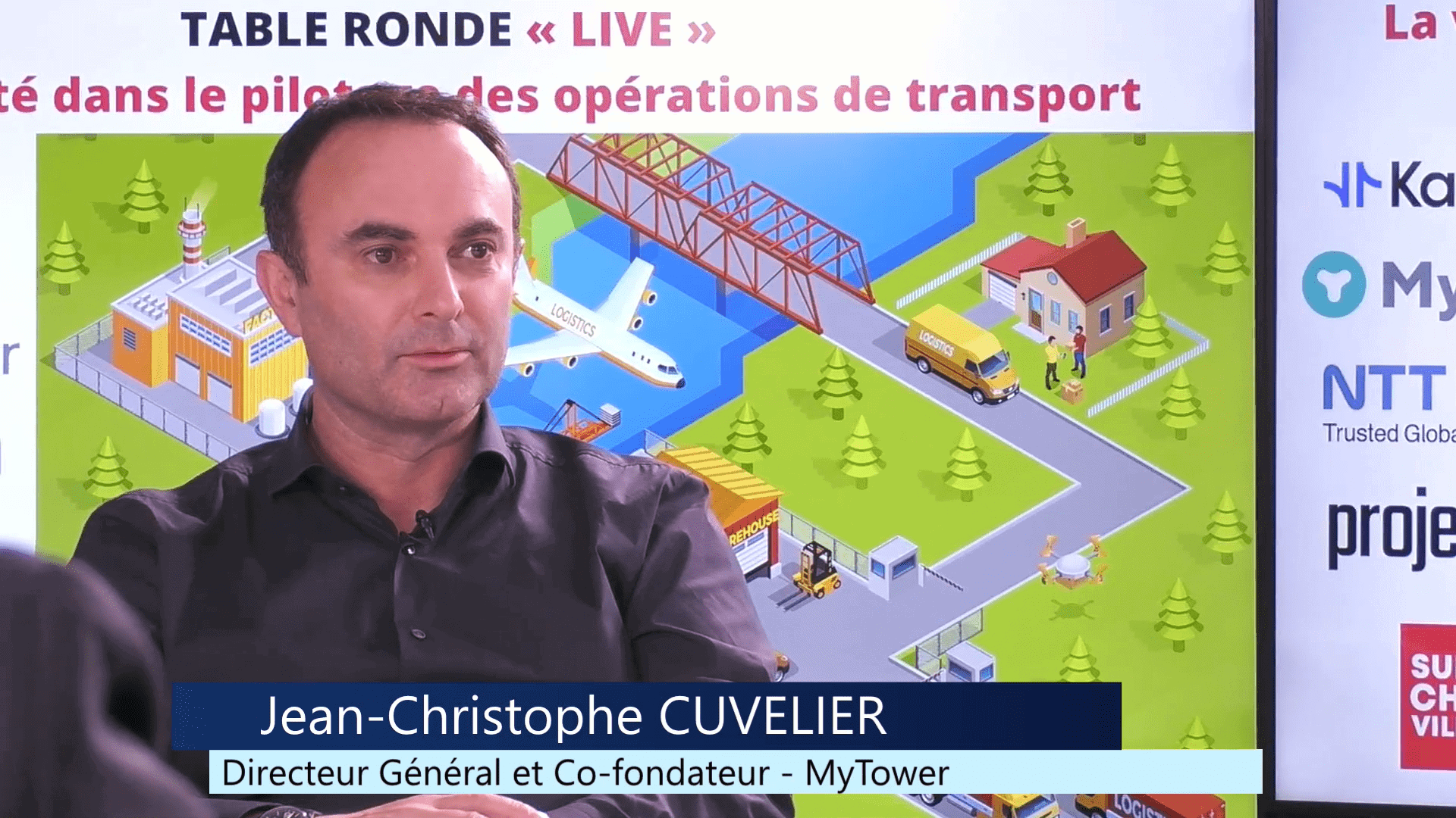Christophe Cuvelier MyTower table ronde visibilité transport