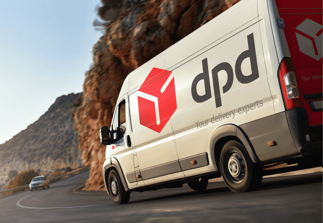 Camion DPD sur la route