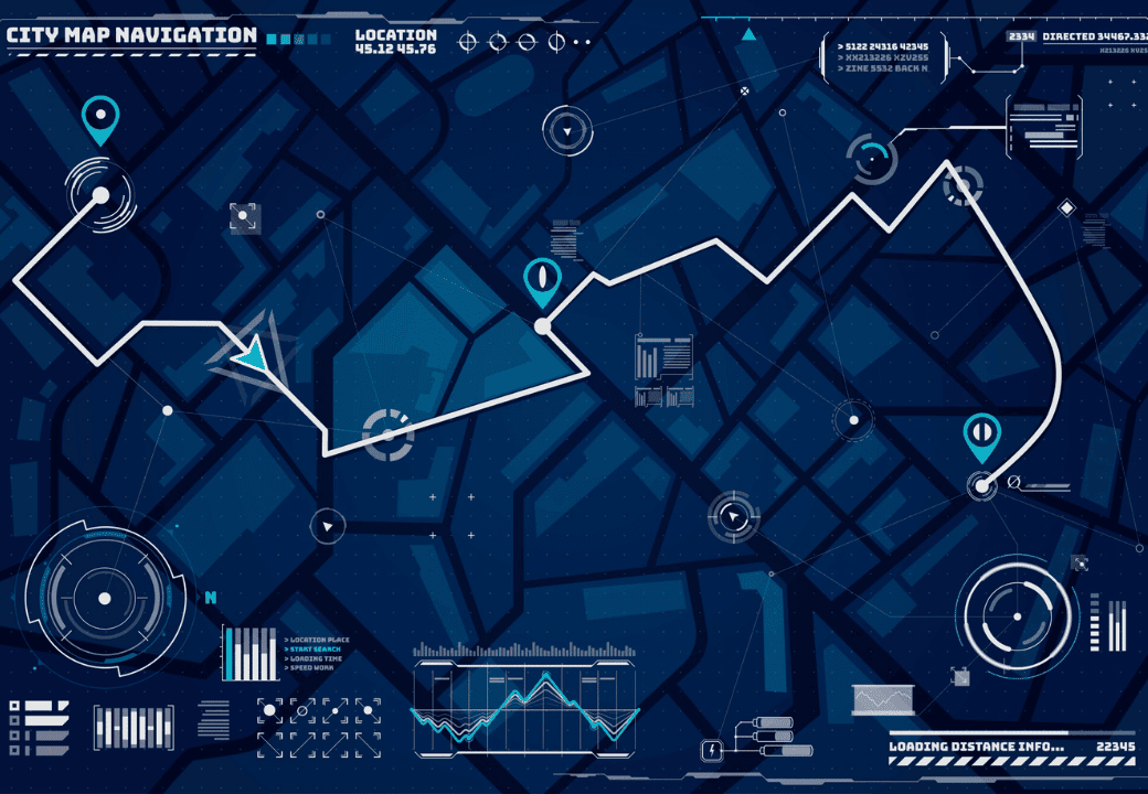 city map navigation